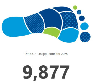 Miljøavtrykk 2025